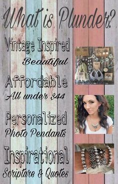 Plunder Jewelry, Plunder Design, Maskcara Beauty, Endless Opportunities, Photo Pendant, Path To Success