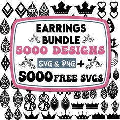 Dive into endless earring possibilities with our Earring SVG Bundle! This premium digital collection boasts high-quality designs ideal for crafting a diverse range of earrings, whether from leather, fabric, or other materials. Compatible with any Cricut machine, each SVG file in this bundle is a gateway to creativity. Revolutionize your earring crafting experience today! Download our Earring SVG Bundle and let your imagination shape stunning accessories effortlessly. Perfect for DIY enthusiasts Leather Earring Svg, Svg Earring, Faux Leather Earring, Earring Svg, Leather Earring, Laser Cut Earrings, Cut Earrings, Cricut Machine, Leather Earrings