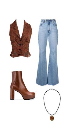 Outfit Ideas For School Fall, 70s Inspired Outfits, Outfit Ideas For School, School Outfit Ideas, Outfits For School, 70s Inspired Fashion, 70s Outfits, Fall Outfit Ideas, Neue Outfits