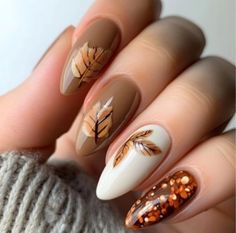 November Nail Designs, Thanksgiving Nail Designs, Ootd Instagram, November Nails, Fall Manicure, Plaid Nails, Trendy Nail Art Designs, Seasonal Nails, Burgundy Nails