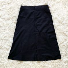 A Line Skirt (New With Tag) -Size: 10 -Brand: Gap -Measurements & Detailed Description: Please Refer To Pics -Color: Black -Fully Lined Pet/Smoke Free Home Casual Fitted Skirt By Gap, Casual Fitted Gap Skirt, Gap Casual Fitted Skirt, Summer Fitted Skirt By Gap, Denim Skirt Knee Length, Pink Tweed Skirt, Vintage Floral Skirt, Utility Skirt, Eyelet Skirt