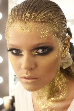 Editorial Make-up, Make Up Factory, Fashion Editorial Makeup, Golden Makeup, Goddess Makeup, Make Up Gold, Makeup Gold