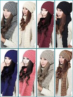 Find ideas๏ฟฝand inspiration for Women's Girls Winter Scarf & Hat Set Warm Knitted Beanie Scarves Knit Skull Cap, Women's Scarves Wraps Warm Solid Color Crochet Hat, Winter Knit Crochet Hat, Winter Acrylic Crochet Hat, Fitted Knitted Winter Hat, Trendy Acrylic Crochet Hat For Winter, Warm Fitted Crochet Hat For Winter, Warm Fitted Crochet Winter Hat, Fitted Crochet Hat In Acrylic Yarn For Winter, Casual Acrylic Crochet Hat For Winter