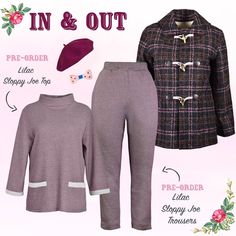 In & Out ⁠🤩 ⁠ Time to put your feet up and slow down in our gorgeous Sloppy Joe casual wear. It's just perfect for any Vintage lover to relax in. ⁠The soft cotton will feel amazing against your skin. Pair them with a warm Duffle Coat and take them anywhere. True loungewear comes in a suit after all.💕 Did you know we have plenty of colours for you to choose from? Don't waste time and pre-order 😉 ⁠ #loungewear #sloppyjoe #vivienofholloway #1950sstyle #1950sloungewear #1950ssportswear 1950’s Style, Vintage Inspired Fashion, Duffle Coat