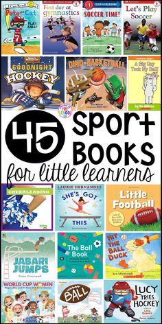 the top ten sports books for little learners