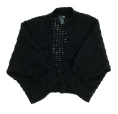 $250 H&M Womens BLACK KNIT CARDIGAN SHORT SLEEVE OUTWEAR OPEN SWEATER JACKET L Description About Us We sell only 100% authentic clothing from new with tags to gently used. We have a 100% authentic or money back guarantee on every item we sell. Items are listed daily so make sure to put us on your favorite! Most of our items come from a nationwide high end dept store.We have been in business for over 10 years selling tens of thousands of designer items. We strive to meet your designer needs at a Twilight Shifting, Shifting Closet, Cardigan Short, Black Knit Cardigan, Open Sweater, Short Sleeve Cardigan, Designer Items, Sell Items, Black Knit