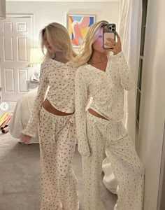 Ribbed Loungewear, Pajamas Aesthetic, Cute Pajama, Womens Pjs, Cute Pjs, Loungewear Outfits, Cute Pajama Sets, Cute Pajamas, Matching Pajamas