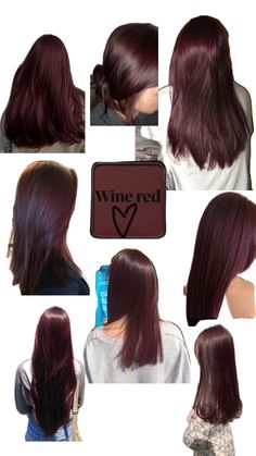 Hair Inspiration Long, Hair Tint, Red Shades, Hair Streaks