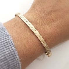 Elegant Customizable Promise Bracelet, Elegant Customizable Bracelets For Promise, Adjustable Jewelry With Custom Text For Wedding, Custom Text Adjustable Jewelry For Wedding, Custom Text Adjustable Wedding Jewelry, Adjustable Name Bracelet With Engraving Option For Wedding, Adjustable Engraved Bracelet For Weddings, Gold Name Bracelet For Wedding, Adjustable Engraved Bracelets For Weddings