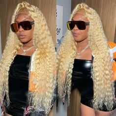 PRODUCT FEATURES Hair Material: 100% Virgin Brazilian Human Hair, 10A Grade, No Really Shedding, No Tangle, No Bad Smell.Hair Color: #613Wig Density: 180% DensityHair Length: 16 inch - 30 inch are availableLace Net: 13*4 Inch lace, Pre-plucked with Baby Hair,Natural HairlinePack: 1 Piece Wig /1 Wig CapSHIPPING & RETURNS& SERVICESShipping: Your wig will be shipped with in 24-48 hours, we know you are eager to getit, we will ship items from our NY warehouse or from our China warehouse, 2-5working 613 Curly Hair, Smell Hair, 13x4 Lace Front Wig, Blonde Lace Front Wigs, Bad Smell, Effortless Beauty, Hot Hair Styles, Frontal Wig, Hair Natural