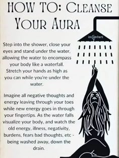 Cleanse Your Aura, Feminine Spirituality, Magic Spell Book, Witch Spirituality, Yoga Mantras, Bad Thoughts, Witchcraft Spell Books, Energy Healing Spirituality, Spiritual Cleansing