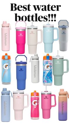 the best water bottles for every type of drinker in the world, according to their size and shape