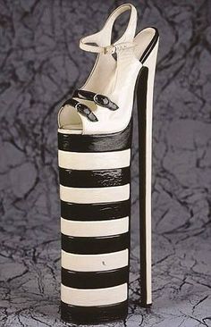 Crazy Heels, White Platform Sandals, Shoe Closet, Black High Heels