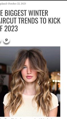 an article about the biggest winter haircuts to kick off in 2013