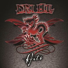 the cover art for dreddi hits, which features an image of a dragon on it