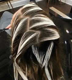 Balayage Sectioning, Balayage Placement, Shades Formulas, Ribbon Highlights, Blonde Foils, Hairdressing Training, Blonde Hair With Bangs