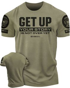 Get Up Funny Workout Gym T-Shirt for Men, Lifting T-Shirt, Gym Gear, Gym Apparel, Workout Gift, Gift for Weightlifters, Gift for him Introducing our Get Up Workout Gym T-Shirt, Made with a very soft and lightweight fabric of 60% cotton and 40% poly, providing a comfortable and regular fit. Its manly fashion cut with side seams adds to its stylish look. This shirt makes a great gift for any man who loves working out. Powerlifting Shirts, Manly Fashion, Gym Shirts Mens, Weightlifting Shirts, Motivation Shirt, Funny Gym Shirts, Bodybuilding T Shirts, Gym Apparel, Funny Workout Shirts