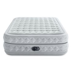 the air mattress is made from foam and has a built - in pump for cooling