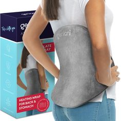 Relax and soothe your aches with Geniani Heating Pad! Address your symptoms with ease. Our heated back wrap allows for ultimate lumbar therapy through direct heat penetration to muscle groups. Comes XL in size for a large surface area capacity. Allowing for the full-back, stomach, and muscle group coverage. Heating Pad For Cramps, Calf Cramps, Hot Water Bottles, Cramps Relief, Heating Pads, Lower Back Pain Relief, Heat Therapy, Heating Pad, Low Back Pain