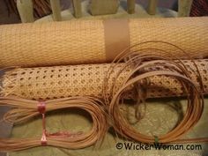 several different types of rope on a table