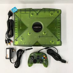 Microsoft Xbox Console (Halo Green) - (XB) Xbox [Pre-Owned] CONSOLE Microsoft Atari Jaguar, Video Game Consoles, Original Xbox, Switch Games, Video Game Systems, Xbox Console, Classic Video, Home Video, Classic Video Games