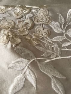 Wisteria: Chinoiserie Embroidered on Light Gray Silk Doupioni DP-25 Thanks for shopping. We provide best quality embroidered silk fabric for upholstery. Content: 100% silk Width: approx. 54 inch Sold by yard Price: listed price per yard Luxury Unstitched Elegant Embroidered Fabric, Silk Thread Embroidery, Elegant Chinon Fabric With Intricate Embroidery, Luxury Elegant Embroidered Katan Silk Fabric, Luxury Silk Embroidered Fabric, Luxury Chinon Embroidered Fabric, Luxury Resham Embroidered Silk Fabric, Luxury Transitional Slub Silk Embroidered Fabric, Luxury Vintage Embroidered Silk Fabric