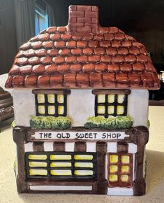 the old sweet shop is made out of clay