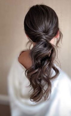 Low Pony Hairstyles, Prom Ponytail Hairstyles, Fancy Ponytail, Low Ponytail Hairstyles