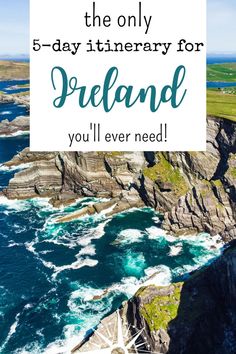 5-day itinerary ireland Ireland Road Trip Itinerary, Dublin Travel, Uk Trip, Travel Ireland, Ireland Trip, Solo Travel Destinations, Perfect Road Trip