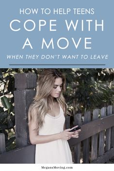 A move can be very stressful, especially on teens who don't want to leave behind their school and friends. Try these tips to help them feel better about the move. Moving Back Home With Parents, New School Tips Moving To A, School And Friends, How To Plan To Move Out Of State, Moving Schools, Tips For Moving To A New State, Pros And Cons Of Moving Out Of State, Moving Countries, Movies To Watch Teenagers