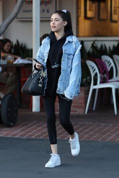 Edgy Outfits For Women, Forces Outfit, Denim Jacket Outfit