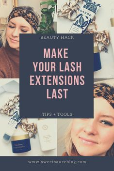 How To Wash Face With Eyelash Extensions, How To Take Care Of Eyelash Extensions, Eyelash Extension Care, Powdered Eyeliner, Mascara Wands, Brow Tinting, Eye Primer, Sweet Sauce