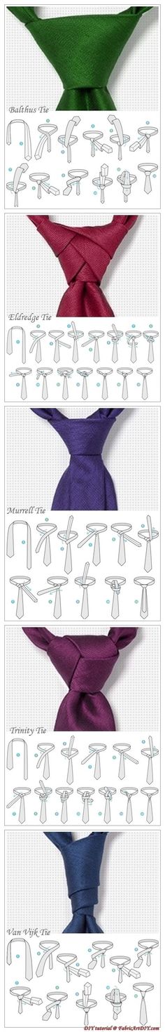 Tali Leher Lelaki, Tie A Necktie, Tall Men Fashion, Neck Tie Knots, Kraf Diy, Tie Styles, Purple And Green, Tie Knots