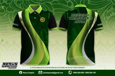 GREEN  POLO JERSEY SHIRT DESIGN for sale -Photoshop file via Gcash. Polo Shirt Sublimation Design, Green Jersey Design, Org Shirt, Jersey Layout, Shirt Sublimation Design, Polo Jersey, Green Jersey, Polo Shirt Design