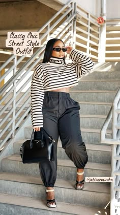 Casual Dress Pants Outfits, Fall Clothing Ideas, Look 2022, Dress Pants Outfits, Edgy Street Style, Zara Looks, Pants Cream, Outfit Black Women, Casual Weekend Outfit