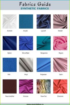 the fabric color chart for fabrics