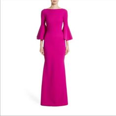 Hottest Spring / Summer Barbicore Color Absolutely Gorgeous! Very Rare And Sold Out Color And Style Front Bateau Neckline, V-Back Neck 3/4 Bell Sleeve 63” Length 15” Bust 13” Shoulder 12” Waist 16” Hip 19” Sleeve Made In Italy Size Us 2 (38) Stretchy Dress That Holds You In Perfectly With Lots Of Oh La La Smoke Free Pet Free Home In Perfect Condition Msrp $1,198.00 Saks Fifth Avenue Brand New / Never Worn With Its Tags Attached Questions? Leave A Comment Below. Pink A-line Maxi Dress For Gala, Pink Sheath Dress For Gala, Pink Fitted A-line Maxi Dress, Pink Sheath Maxi Dress For Evening, Fitted Pink A-line Maxi Dress, Pink Sheath Maxi Dress For Formal Occasions, Pink Sheath Maxi Dress For Cocktail, Chic Pink Sheath Maxi Dress, Chic Pink Sheath Evening Dress