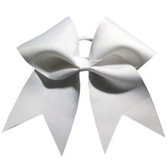 Chosen Bows Big Classic Cheer Bow curated by iPersonalShop.com Simple Cheer Bows, Cheerleader Hair Bows, White Cheer Bows, Black And Silver Cheer Bows, Sparkly Cheer Bows