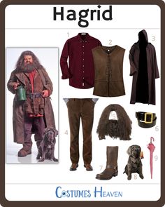 an image of costumes for men with beards