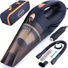 an image of a vacuum cleaner with accessories