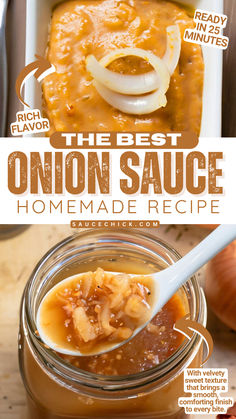 Onion Sauce Recipe French Onion Sauce Recipe, Sweet Onion Sauce Recipe, Sauce For Blooming Onion, Onion Sauce For Steak, Subway Sweet Onion Sauce Recipe, Sweet Onion Sauce Subway, Onion Sauce Recipe, Steak Sauce Recipes, Onion Rings Recipe