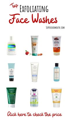 Take this Quiz to find out the Best Exfoliating Face wash or Cleansers Best Face Scrub Products, Good Exfoliator For Face, Face Cleaning Routine, Face Wash For Dry Skin, Exfoliating Facial Scrub, Best Exfoliators, Lip Sticks, Dry Skincare