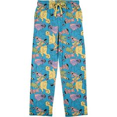 Get Ready To Keep Cozy And Comfortable With These Men's Sesame Street Sleep Lounge Pajama Pants. These Pants Are Perfect For Any Sesame Street Fan With Their Blue Color And Fun Bird Pattern. Made With 100% Cotton Jersey, They Are Lightweight And Great For Any Season, Whether It's Winter, Summer, Fall, Or Spring. The Pajama Pants Come In Size L And Have An Elastic Waistband For A Comfortable Fit. The Pants Feature Characters Like Big Bird, Oscar, Elmo, And Count, Making Them A Great Addition To Any Sleepwear Collection. Pastel Character, Lounge Pajamas, Bird Pattern, Big Bird, Bird Patterns, Sesame Street, Summer Fall, Blue Man, Mens Pants