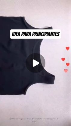 an image of a dog with hearts coming out of it's mouth and the words idea para principantes