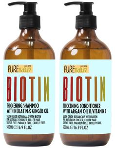 PRICES MAY VARY. VOLUME BOOSTING FORMULA: This advanced shampoo and conditioner set from Belisso is the solution you need if you’re in search of shampoo for thinning hair for women and men. Our hair thickening shampoo and conditioner helps boost volume by coating each hair with biotin and increasing the space between every strand. If you’re in search of thickening shampoo and conditioner that really works, trust only Pure Nature Lux Spa. SULFATE FREE: People who care about their scalp pH balance Best Vitamins For Hair Growth, Natural Haircare Products, Hair Thickening Shampoo, Hair Regrowth Shampoo, Vitamins For Hair, Biotin Hair Growth, Salon Shampoo, Biotin Shampoo, Shampoo For Thinning Hair