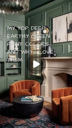 Immerse yourself in the lush tranquility of Deep Earthy Greens in today’s feature from our beloved paint color series! 🌲

These shades bring the serene, grounding essence of the forest right into your home:

Backwoods by Benjamin Moore
Shade Grown by Sherwin Williams
Caldwell Green by Benjamin Moore
Evergreen Field by Behr
Essex Green by Benjamin Moore Green Paint Aesthetic, Cos Cob Stonewall Benjamin Moore, Lush Benjamin Moore, Benjamin Moore Backwoods Green, Benjamin Moore Lush, Caldwell Green Benjamin Moore, Cushing Green Benjamin Moore, Oak Moss Sherwin Williams, Backwoods Benjamin Moore