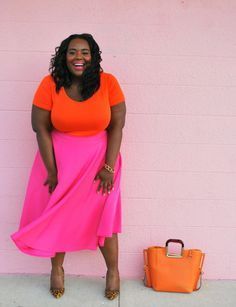 Plus Size Fashion Tips, Curvy Fashionista, Fashion Petite, Curvy Plus Size, Black Women Fashion, Fashion Weeks, Inspiration Mode, Colourful Outfits