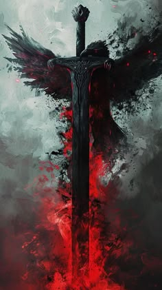 Aesthetic Motivation, Dark Visions, Dark Fantasy Artwork, Iphone Wallpaper Hipster, Gothic Fantasy Art, Knight Art, Cool Swords, Art Gallery Wallpaper, Dark Art Illustrations