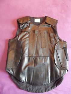 Helmet Lang, Bulletproof Vest, Workwear Vintage, Bullet Proof, Monochrome Color, Leather Wear