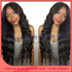 Find More Wigs Information about Cheap price 100% real unprocessed malaysian virgin hair loose wave glueless full lace wigs natural hairline for black women,High Quality Wigs from Graceful lady human hair store  on Aliexpress.com Wavy Human Hair Wigs, Rose Hair